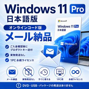 Windows 11 Pro 日本語版 1PC...の詳細画像3
