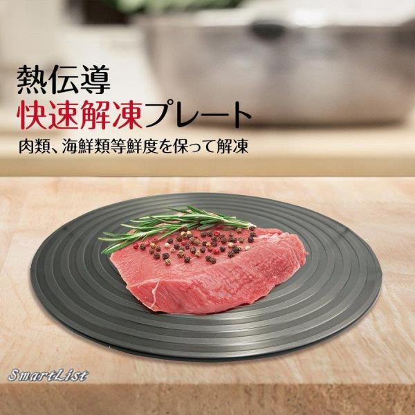 解凍プレート 快速 熱伝導 急速 解凍 肉 冷凍食品 ギフト heat-plate