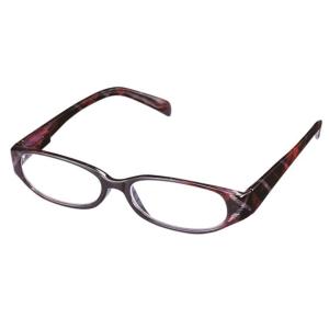 おしゃれ老眼鏡 女性用 コスタード LT-P006 BK/RD｜smartness