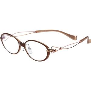 メガネ 眼鏡 めがねフレーム Line Art ラインアート シャルマンレディースメガネフレーム ドルチェコレクション XL1424-BR