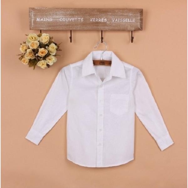 子供 ワイシャツ　Yシャツ キッズ 子供ワイシャツ　送料無料 白 キッズワイシャツ こども ワイシャ...