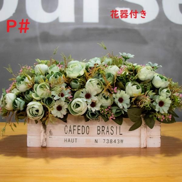 造花 花器付き 結婚式 開店祝い ギフト 送料無料 誕生日 プレゼント 鉢植え 贈答 お年賀 お祝い...