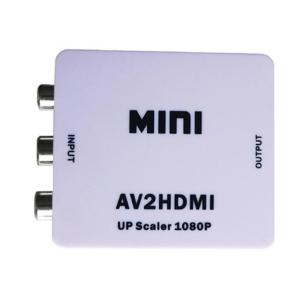 AV to HDMI コンバーター アナログ コンポジット（RCA3/CVBS）to HDMI 変換...