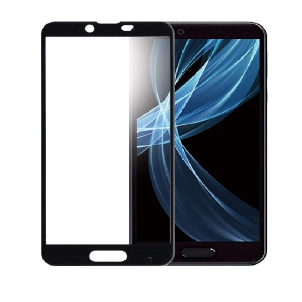 Android One X4  全面保護フィルム AQUOS sense plus SH-M07 ガ...