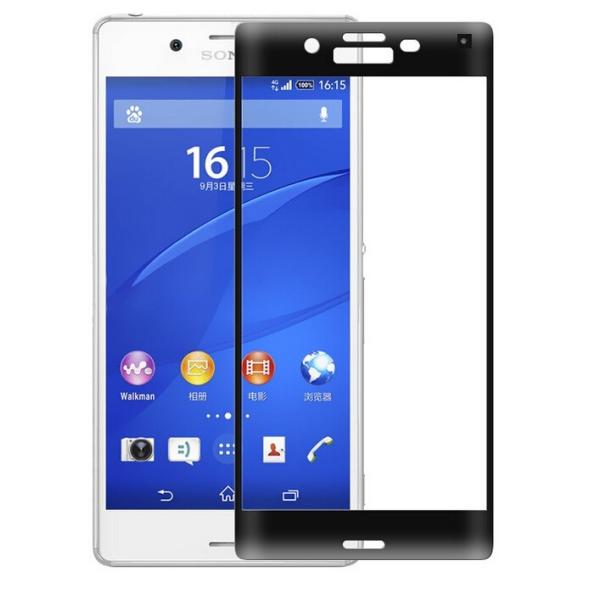Xperia X Compact 保護フィルム docomo SO-02J 全面フルーカバー  ガラ...