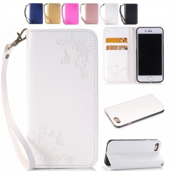 iPhonex ケース iPhoneX カバー 手帳 ストラップ 手帳型ケース iphone x ア...