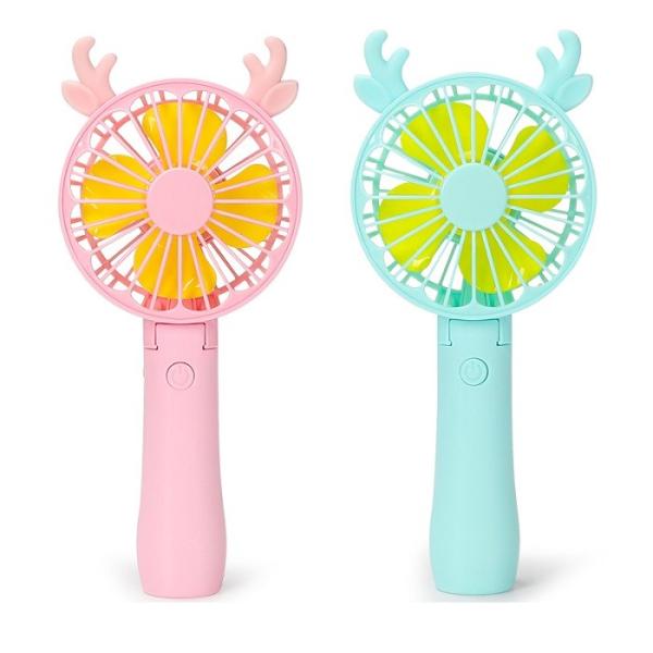 扇風機 卓上扇風機 ポケット扇風機 USB 充電式 携帯扇風機 冷風扇 ハンディーファン ミニ扇風機...