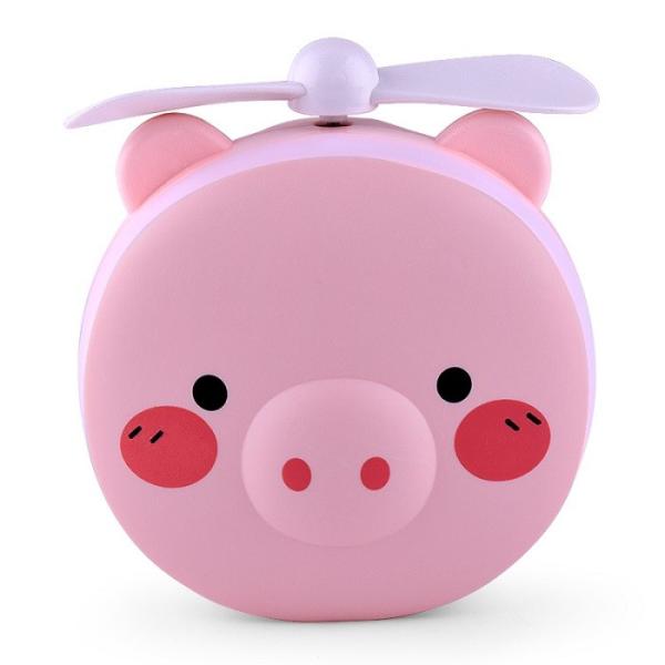 扇風機 メイクアップミラー ファン 鏡とミニファン USB携帯扇風機 化粧鏡付き 熱中症対策グッズ ...