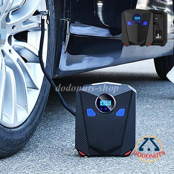 空気入れ 電動 自転車 コードレス 自動車 電動空気入れ 車用 空気入れ 屋外 コンセント式 電動エ...