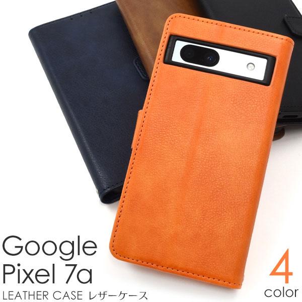 Google Pixel 7a ケース 手帳型 レザー カバー Google グーグル ピクセルセブ...