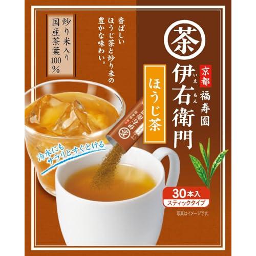 宇治の露 伊右衛門インスタントほうじ茶スティック (0.8g×30P)×3個