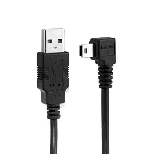 YC 雄 左5ピンCHENYANGミニUSB B USB 2.0男性データケーブル6フィート1.8 ...