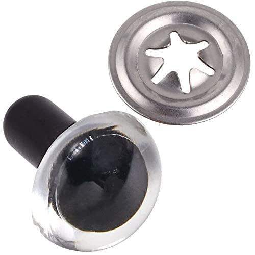日本紐釦貿易(Nippon Chuko) NBK クリスタルアイ 15mm 8個 CE235