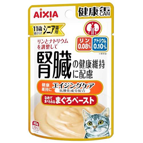 健康缶 パウチ シニア猫用 エイジングケア 40g×12袋入り