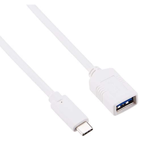 バッファロー BUFFALO USB3.1Gen1変換ケーブル(AメスtoC)0.15m ホワイト ...