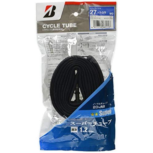 ブリヂストン(BRIDGESTONE) 自転車用 スーパーチューブ サイズ/WO27×1-3/8 英...