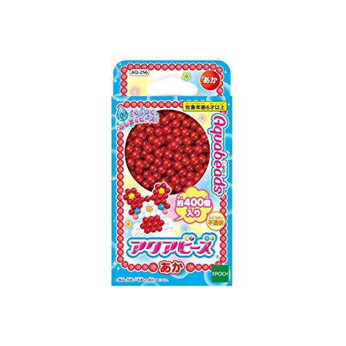 アクアビーズ 別売り ビーズ 【 あか 】 AQ-256 STマーク認証 6歳以上 おもちゃ 水 水...