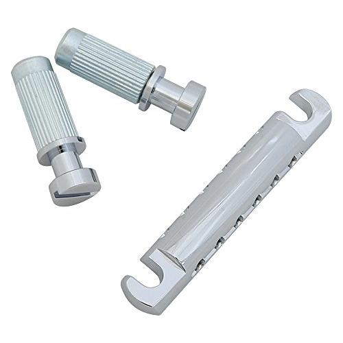 GOTOH ストップテイルピース、アルミニウム、クローム(PGE-101AC) GE101AC