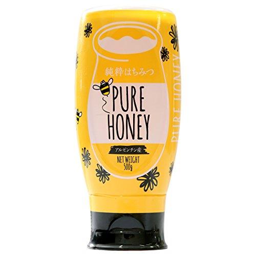 はちみつ 専門店【かの蜂】 アルゼンチン産 純粋はちみつ PURE HONEY 500g 完熟の 純...