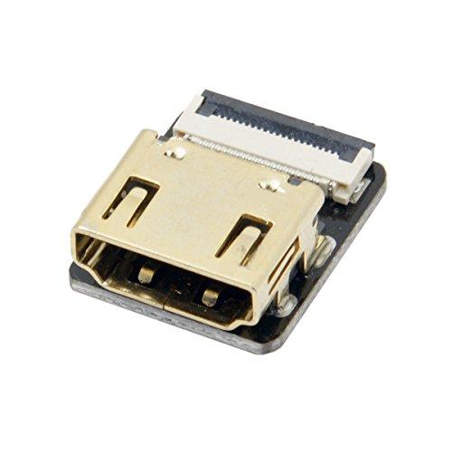 Cablecc CYFPV HDMI Type A FPVHDTVマルチコプター空中写真用メスコネク...