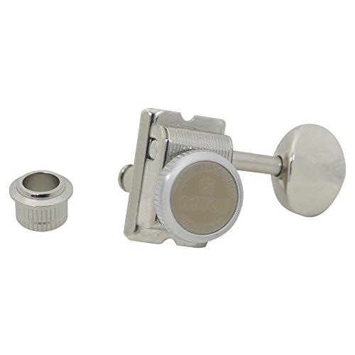 GOTOH ギター用ペグ、マグナムロック、6L、ニッケル(21333NYTX) SD91-MG-T-...