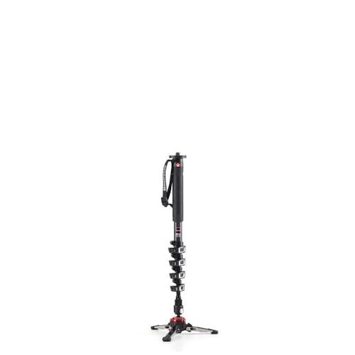 Manfrotto 一脚 XPRO フルード ビデオ一脚 カーボンファイバー5段 MVMXPROC5