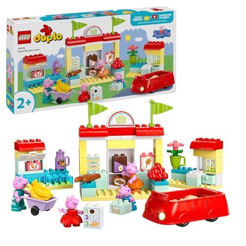 レゴ(LEGO) デュプロ ペッパピッグ ペッパピッグ スーパーマーケットでおかいもの おもちゃ 玩...