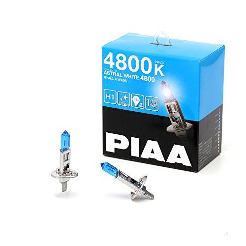 PIAA ヘッドランプ/フォグランプ用 ハロゲンバルブ H1 4800K アストラルホワイト 車検対...