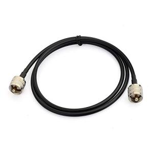 Rfsupplier MP-MP 同軸 ケーブル 中継ケーブル 両端Ｍ型 同軸切替器 延長ケーブル（RG58 100CM） SWR計用 【安心の