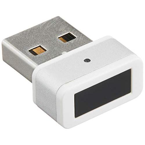 ミヨシ MCO Windows Hello機能対応 0.15秒瞬間認識 USB指紋認証アダプタ ホワ...
