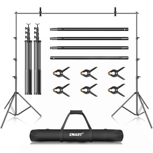 EMART 背景スタンド 300x360cm 高さ、幅調節可能 撮影スタンド 撮影用 背景スタンドセ...