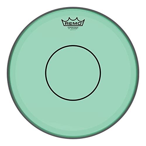 REMO レモ ドラムヘッド ColorTone 14 パワーストローク77#グリーン P7-314
