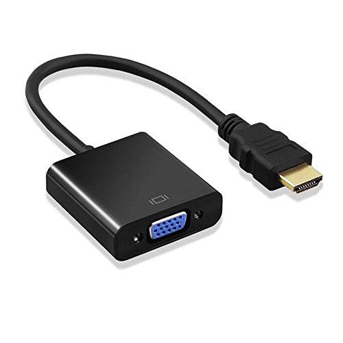 MXYZB HDMI to VGA 変換アダプタ (D-SUB 15ピン) ケーブル 1080p対応...