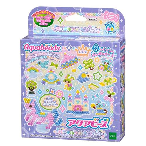 アクアビーズ 別売り ビーズセット 【 パステルメルヘンセット 】 AQ-290 STマーク認証 6...