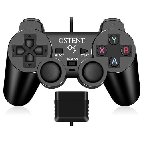 OSTENT コントローラー 有線 アナログ ゲームパッド ジョイスティック ジョイパッド Sony...