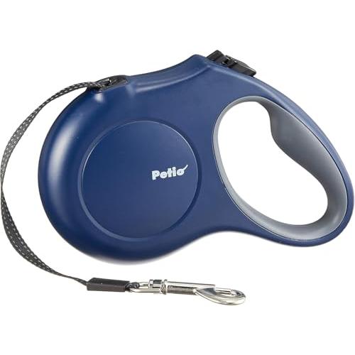 ペティオ (Petio) リールリードロード ネイビー 中型犬用 M サイズ