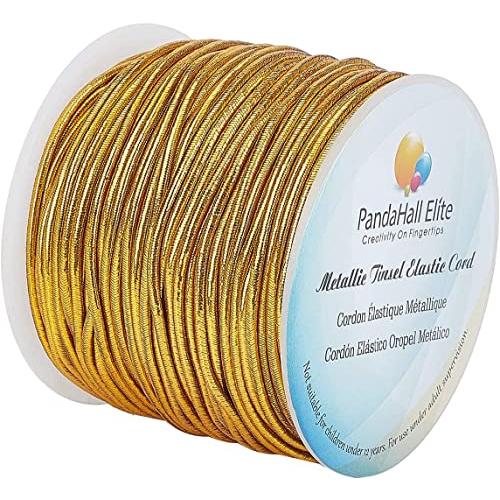 PH PandaHall 約50m/巻 直経約2mm 1巻きセット弾力線 弾力紐 細い紐 弾性コード...