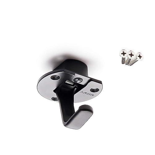 スガツネ工業 LAMP ソフトクローズ付 カウンター用 収納フック HK-CH35-BL ブラック