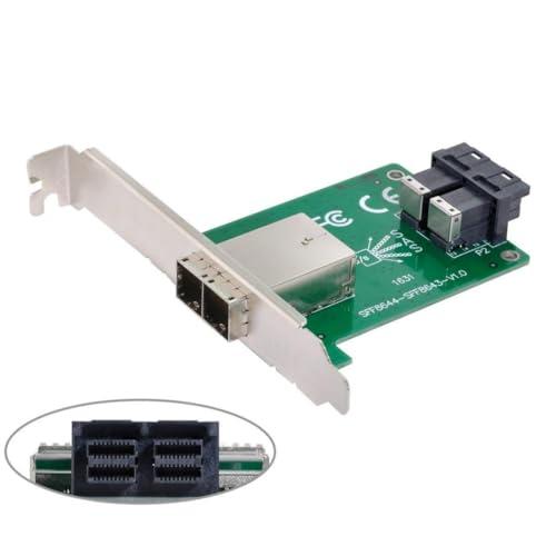 Chenyang Mini SAS 2 SFF-8644 to 2 SFF-8643 HD データサ...