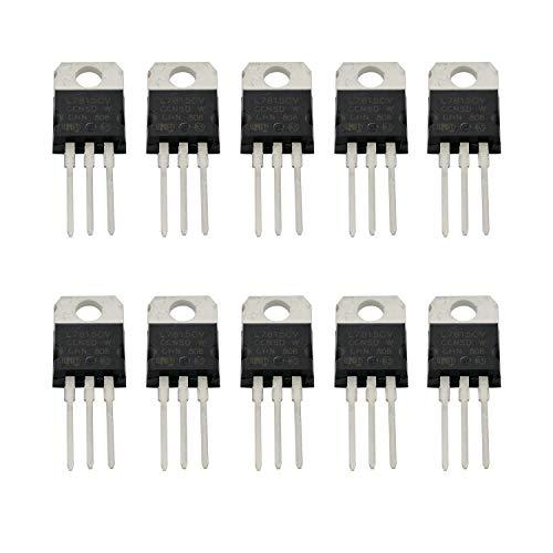 10PCS L7815CV L7815 正電圧レギュレーターIC TO-220 Output 1.5...