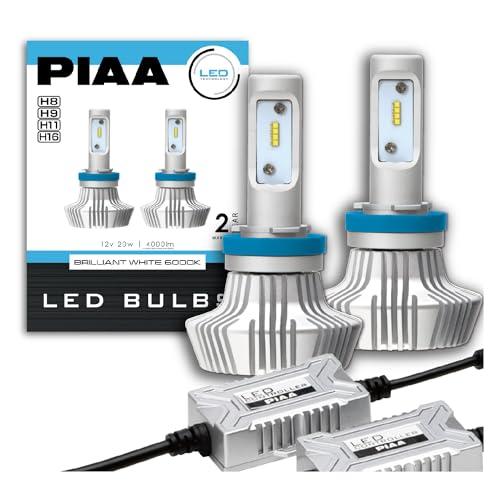 PIAA(ピア) ヘッドライト・フォグランプ用 LEDバルブ 6000Kシリーズ 4000lm H8...
