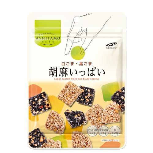 モントワール ASHITAMO 手割り胡麻いっぱい 38g ×12袋