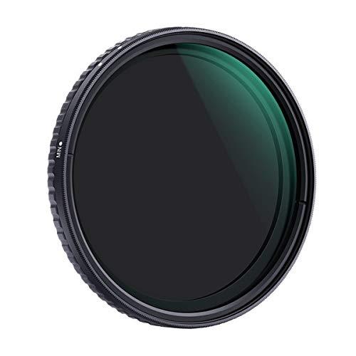 K&amp;F Concept NANO-X 可変NDフィルター 58mm ND8~ND128 KF-58N...