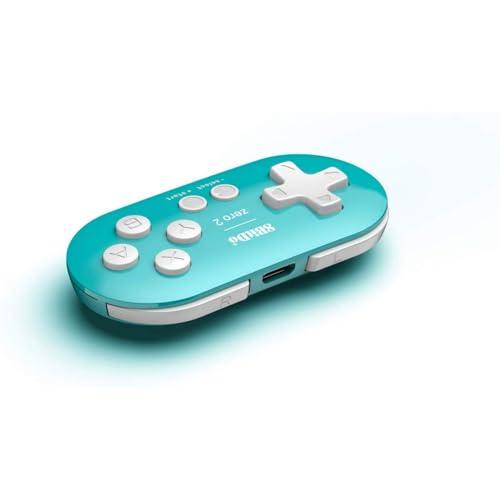 8bitdo Zero 2 ゲームコントローラー Bluetooth ワイヤレス Windows A...