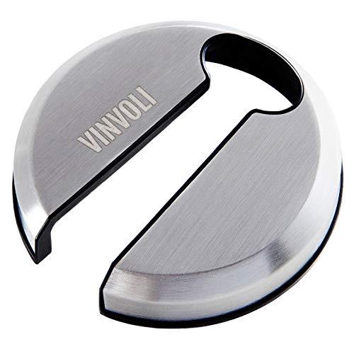 VINVOLI ワインホイルカッター - 高級ステンレススチールワインホイルカッターツール - ワイ...