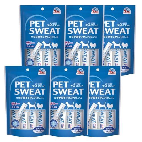アース・ペット PET SWEAT(ペットスエット) ペットスエットゼリー ミルク風味 愛犬用 20...