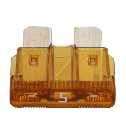 エーモン(amon) 平型ヒューズ 5A (約19×19×5mm) 5個入 3667