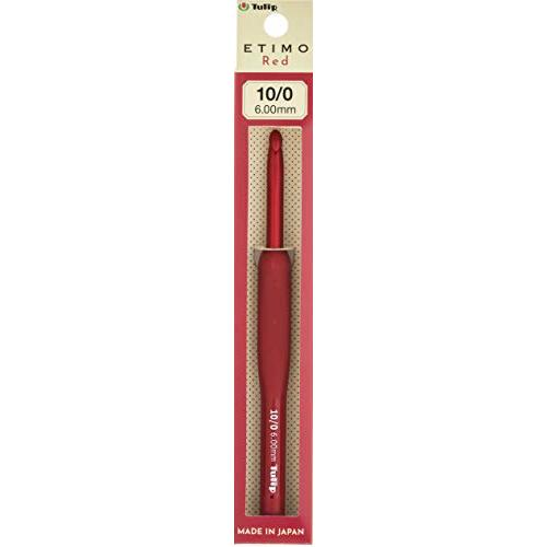 かぎ針 『ETIMO Red(エティモレッド) クッショングリップ付きかぎ針 10/0号 』 Tul...