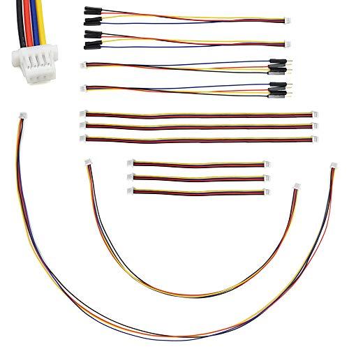 elechawk I2C Qwiic ケーブルキット Stemma QT ワイヤー SparkFun...