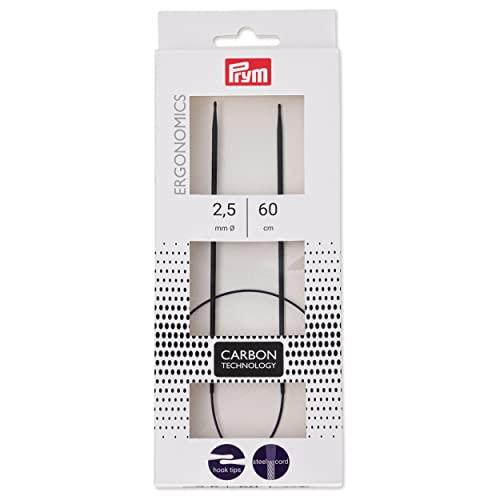 プリム（Prym） エルゴノミクスカーボン 輪針 60cm×2.5mm 1号 215201